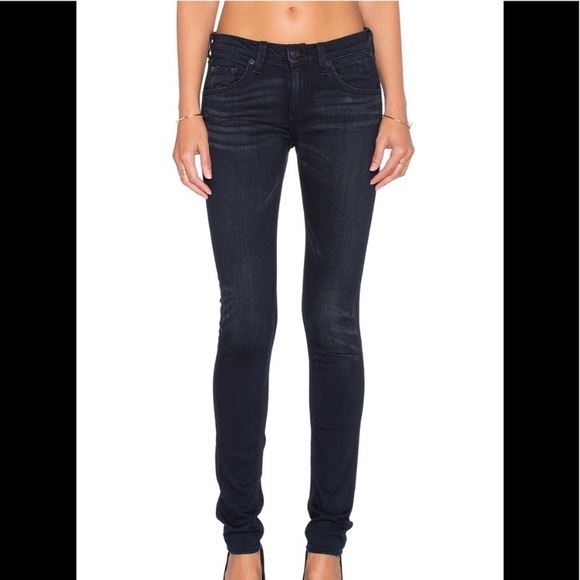 rag & bone Denim - Rag and Bone Skinny Indigo Jeans